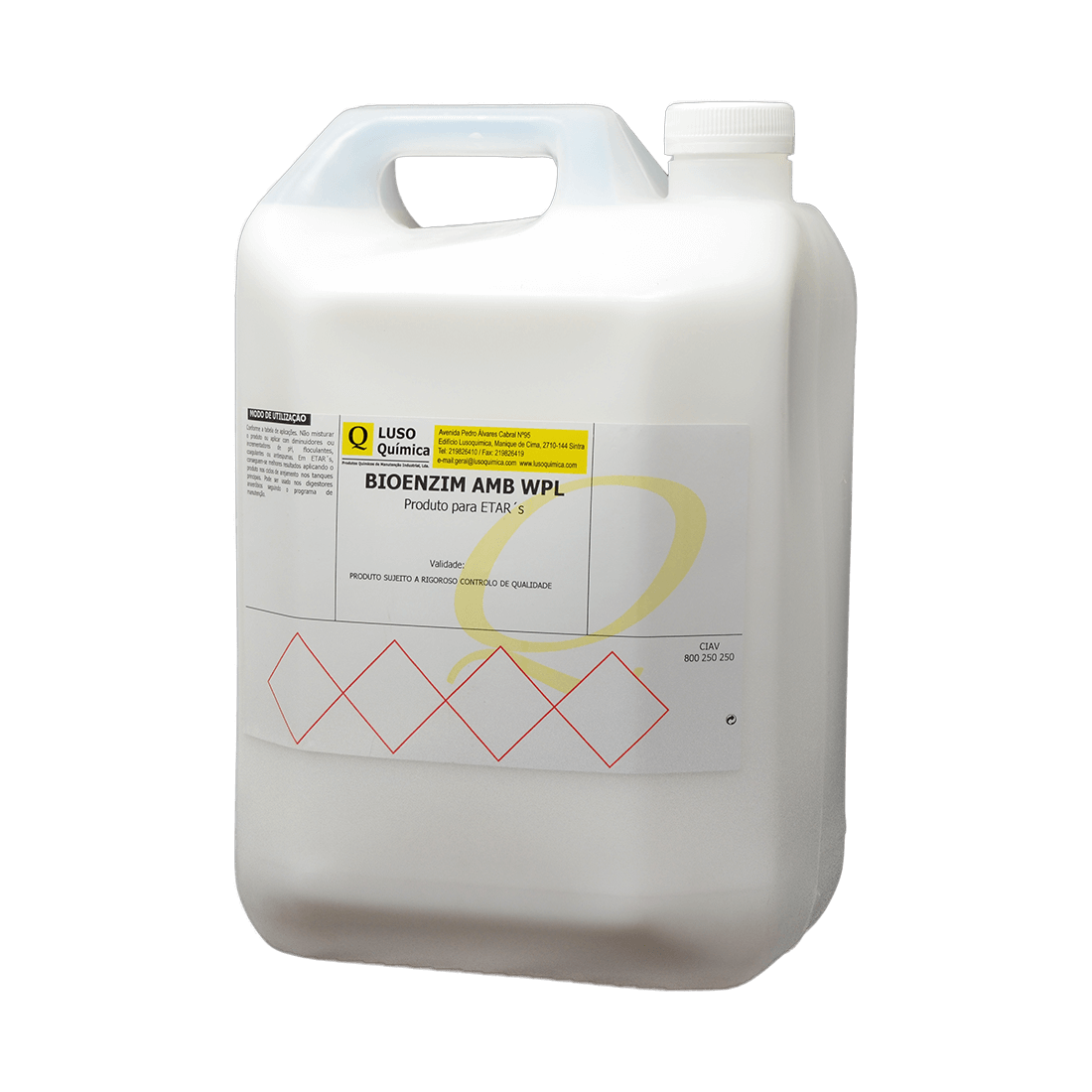 BIOENZIM AMB WPL - Decomposição de matéria orgânica em Etars.