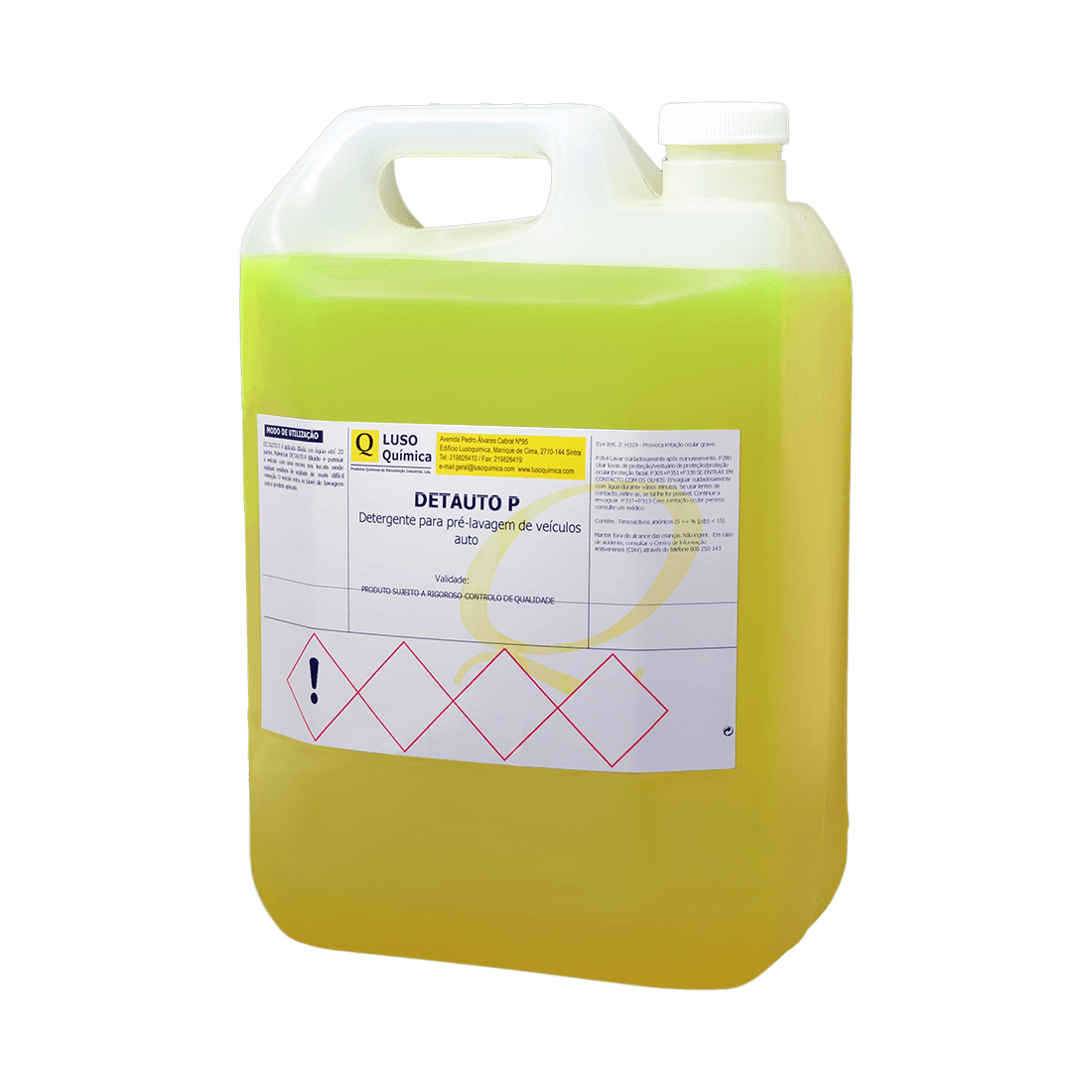 DETAUTO P - Detergente para pré-lavagem de viaturas