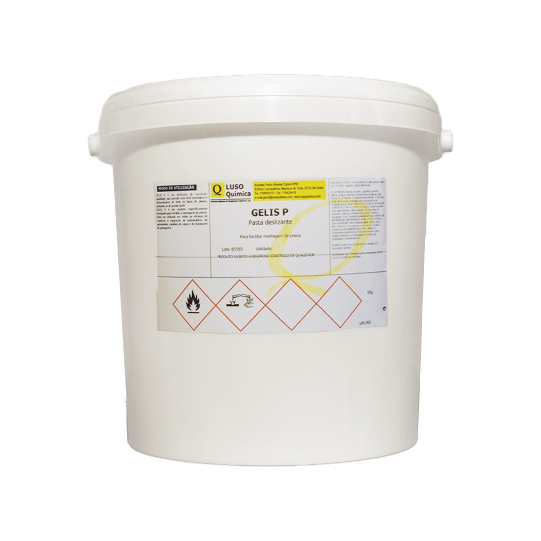 GELIS P - Pasta deslizante para facilitar a montagem de pneus.