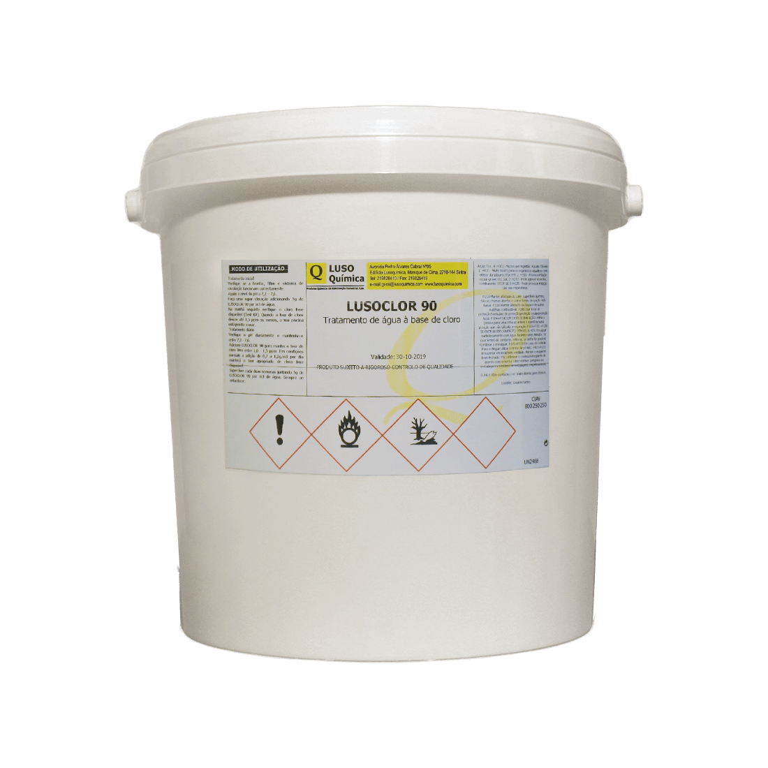 LUSOCLOR 90 - Tratamento de água de piscina à base de cloro